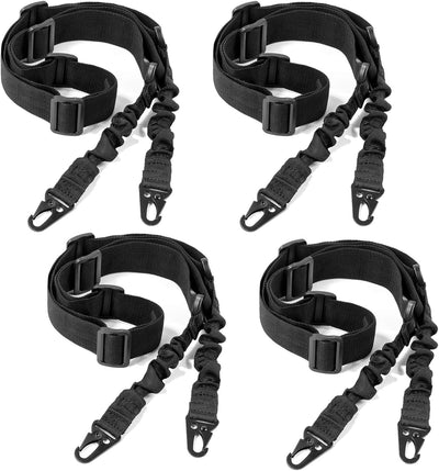 Pack 4 Cabestrillos 2 Puntos Gancho Metal 1.25"
