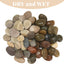 Piedras decorativas 0.8-1.5" para jardín y acuarios
