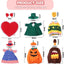 12 kits atuendos ganso para porche festivo