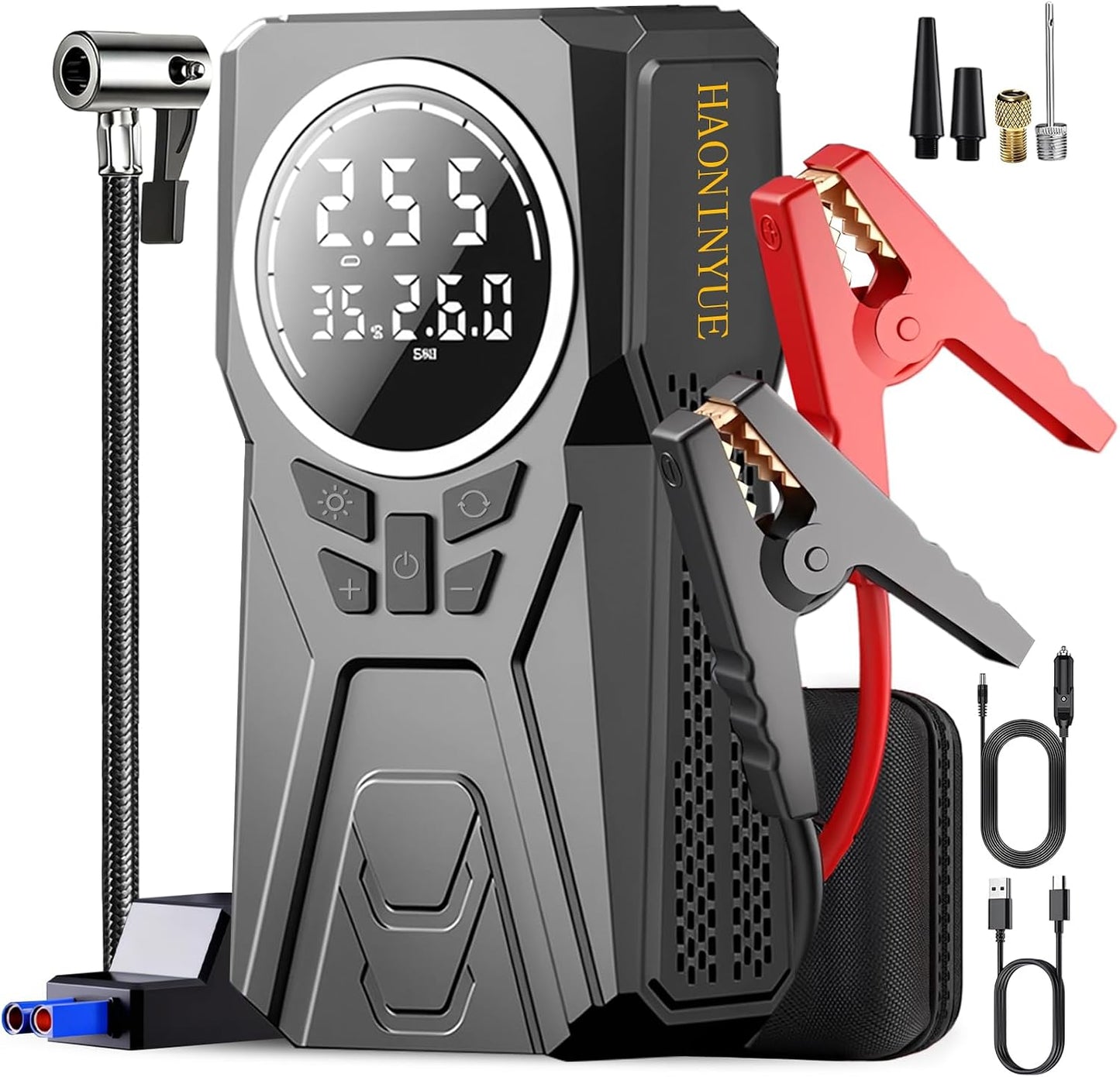 Arrancador coche compresor aire 3000A 150PSI