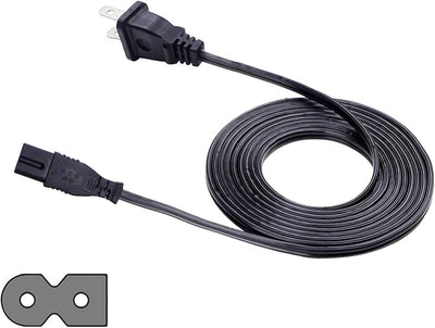 Cable alimentación 8ft para máquina coser Brother SE600