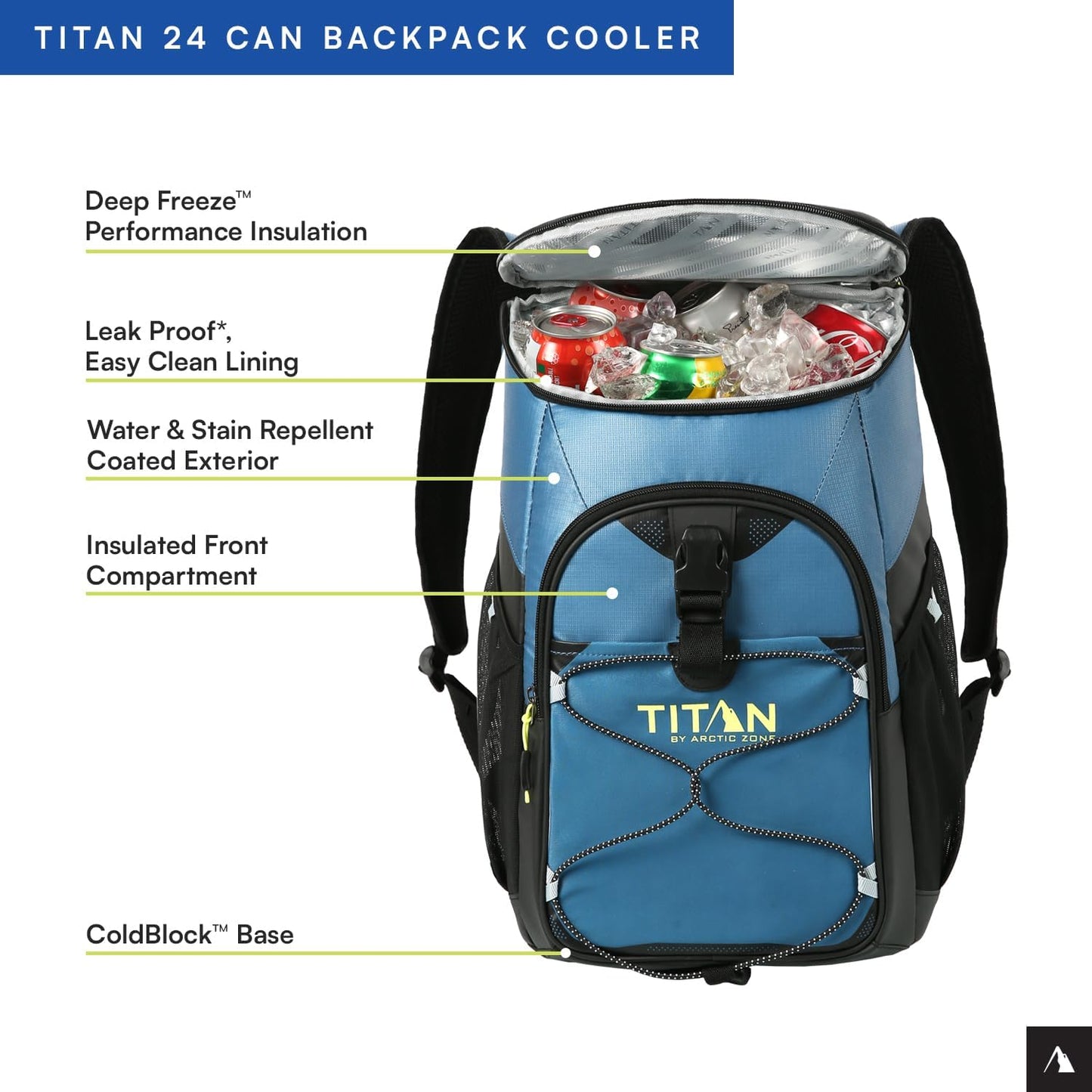 Bolsa termoaislante 24 latas forro antifuga correas