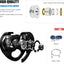 Kit carretilla mosquetón 25kN doble tándem escalada roca