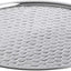 Bandeja redonda acero inox patrón panal 16x16pulg