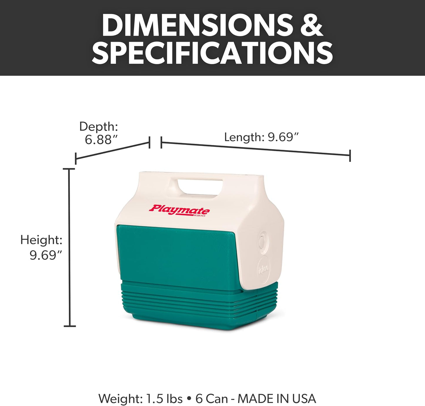 Caja refrigeradora aislada Classic Playmate