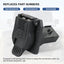 Parachoques trasero conector remolque 7 vías Dodge Ram Jeep