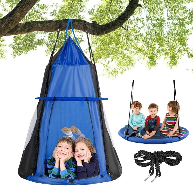 Silla colgante desmontable para niños 2en1 con tienda