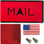 Kit bandera roja repuesto buzón ladrillo con adhesivo