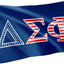 Bandera Delta Sigma Phi 3x5ft decoración KA