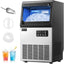 Máquina hielo pepitas acero inox 80lb/24h con filtro