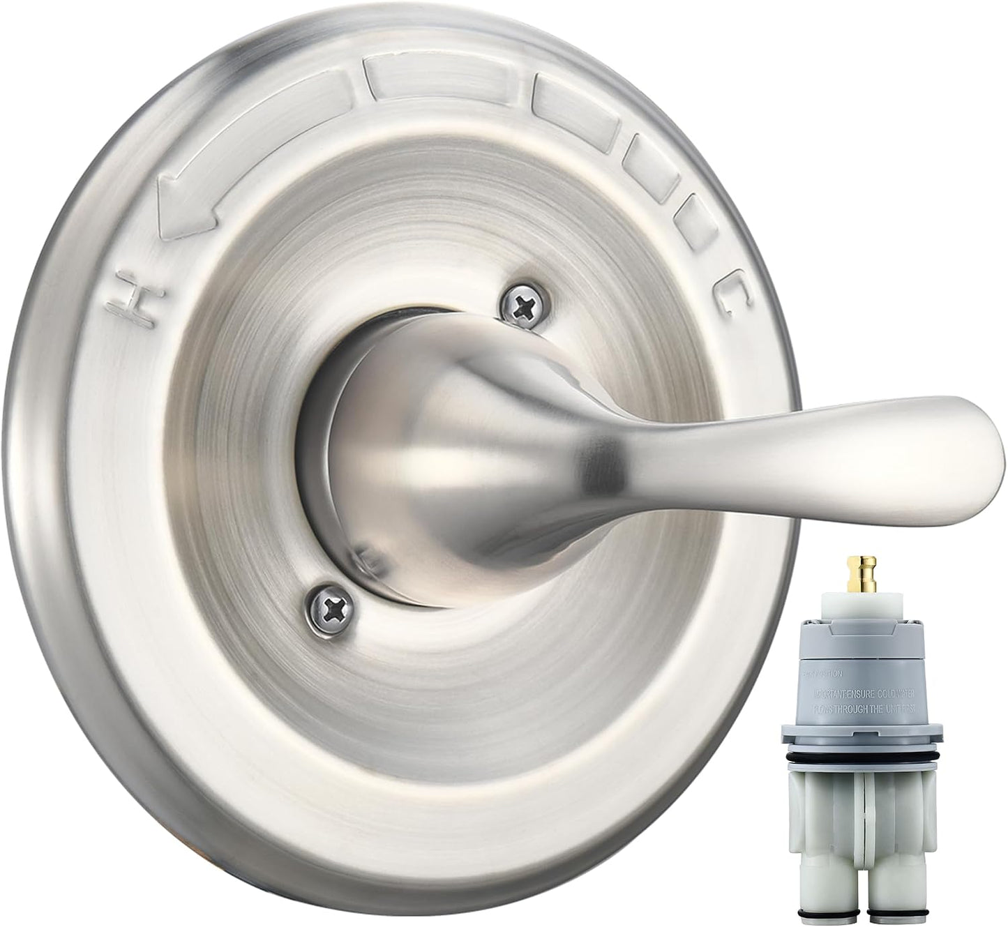 Reemplazo manija ducha acero inox Delta T13020-SS