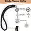 2 Dijes Cruz para Espejo Retrovisor Accesorios Cristianos
