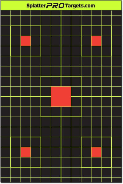 Objetivos salpicadura 12x18 brillante al impactar