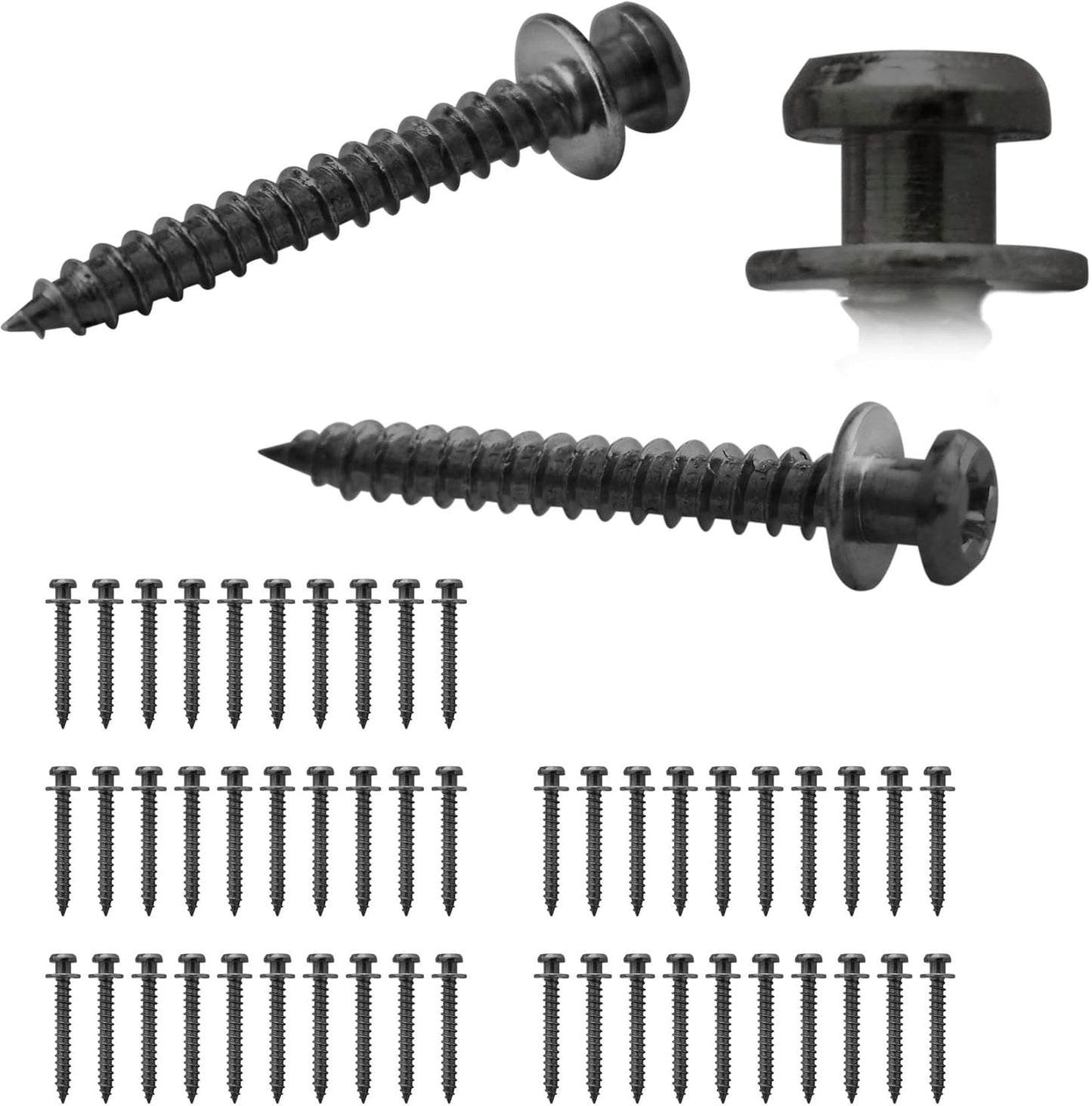 Tornillos garra oso doble cabeza para cuadros yeso anillas D