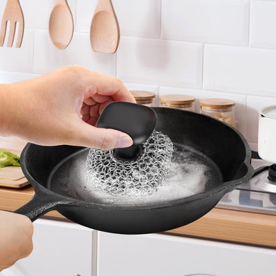 Estropajo hierro fundido 316 para sartenes y skillets