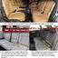 Fundas asiento automóvil lino cojines delanteros banco