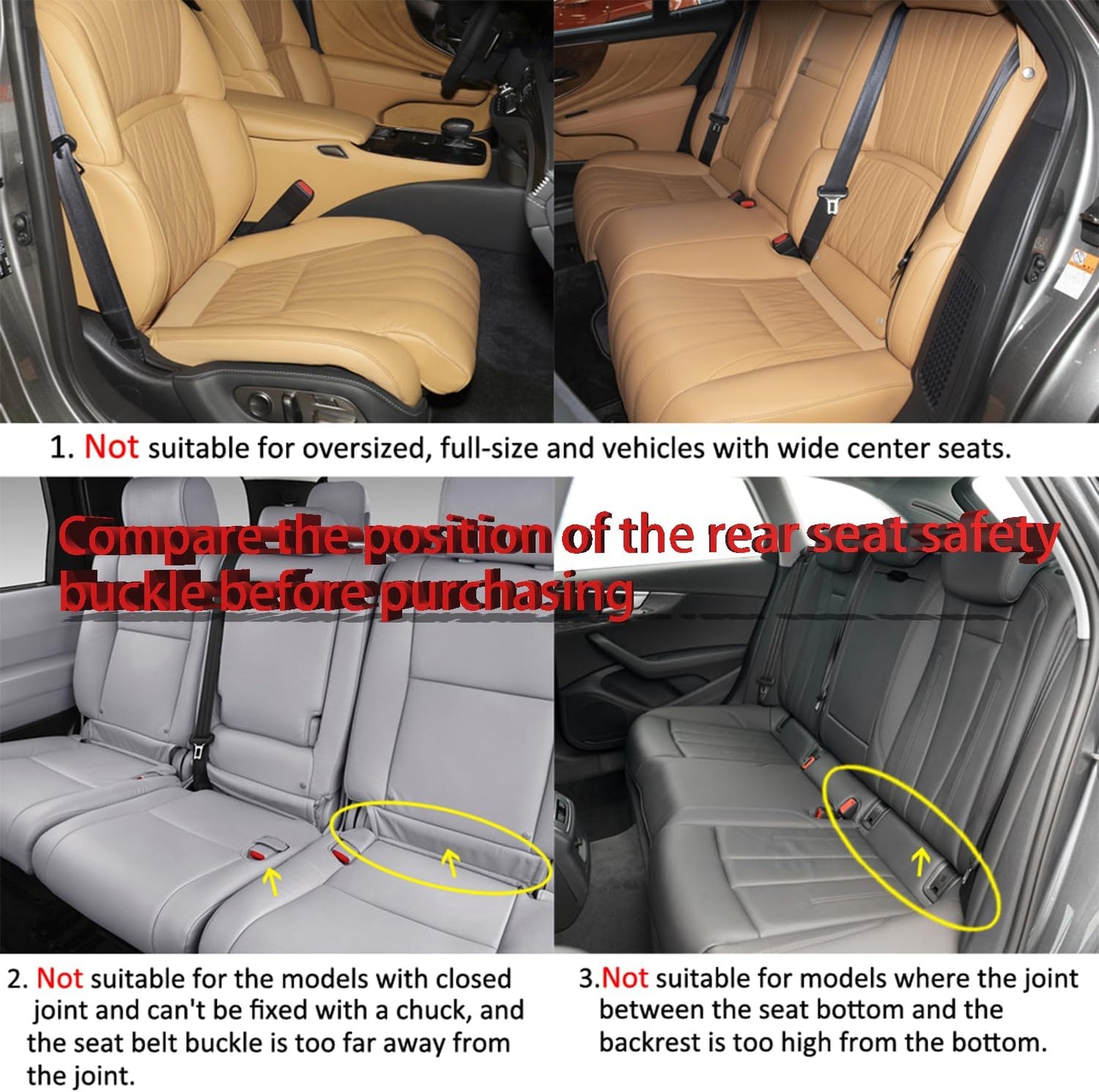 Fundas asiento automóvil lino cojines delanteros banco