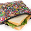 Bolsas reutilizables tela impermeable con cremallera