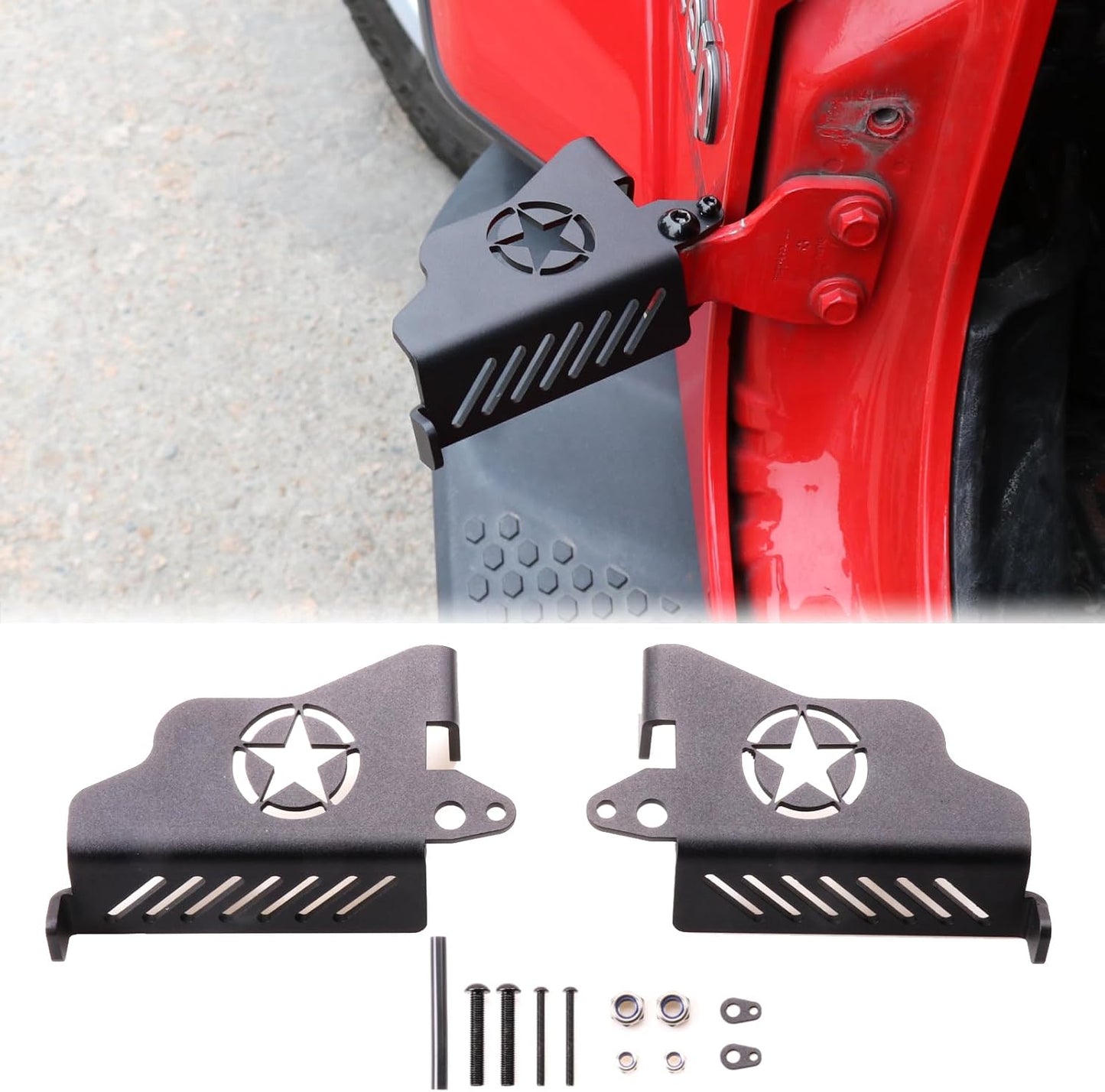 Estriberas metal Jeep Wrangler JK JL 07-25 1 par