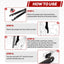Set herramientas acoplamiento ventilador soporte polea