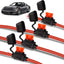 4 Cables Pigtail Cobre Estañado Calibre 10 IP67