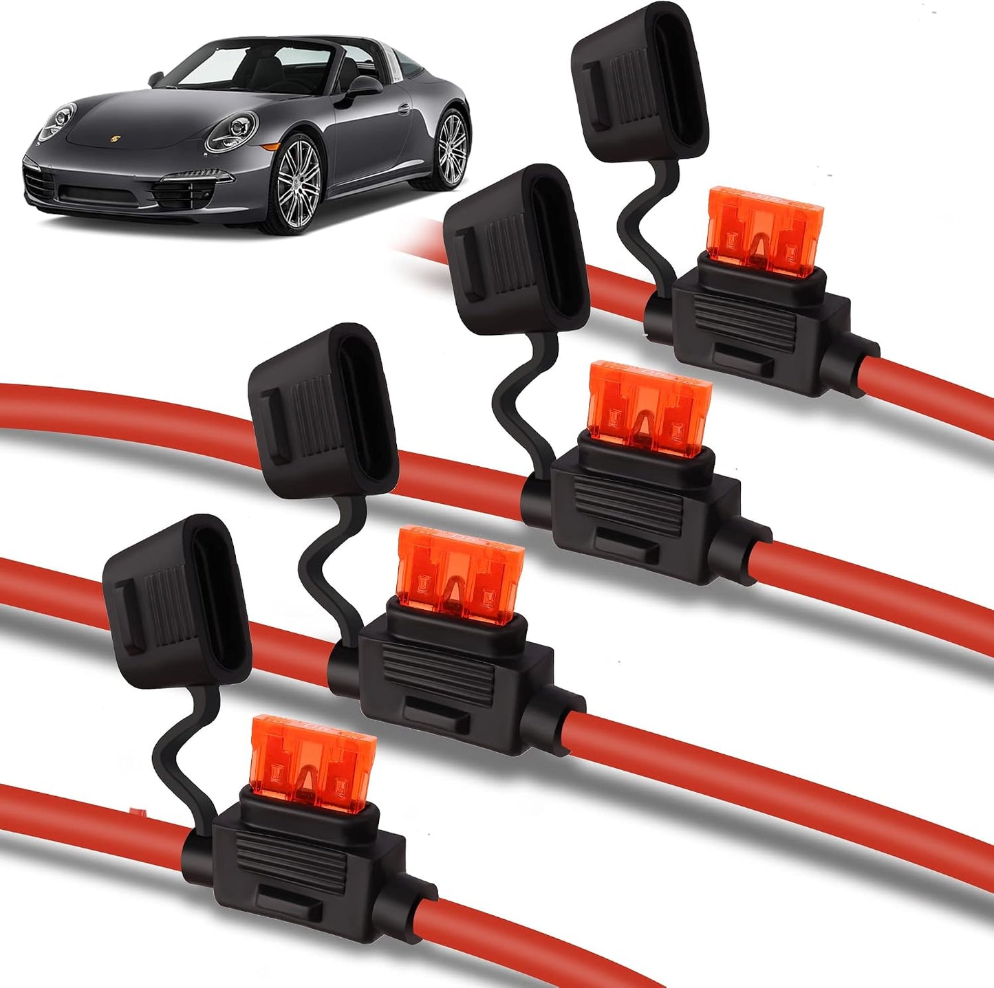 4 Cables Pigtail Cobre Estañado Calibre 10 IP67