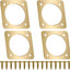 4 Pzas Protector Metal Pájaros Portal Cobre 1.125"