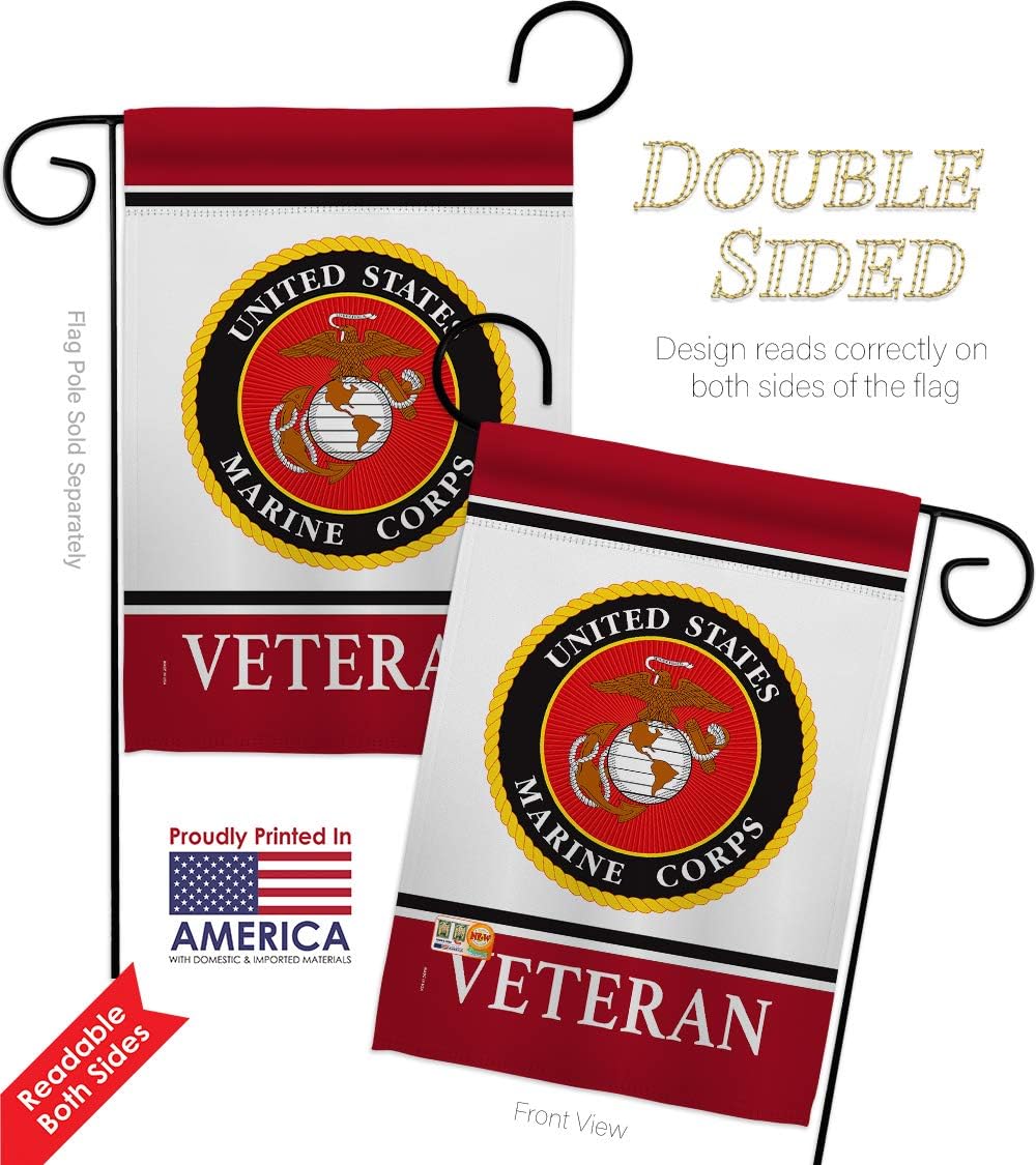 Bandera USMC Semper Fi Pack 2 Unidades Cartel Decoración