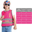 Chaleco seguridad niños alta visibilidad reflectante