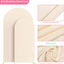 Funda arco boda 7.2pulg 6pulg beige spandex ajustada chiara