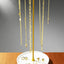 Soporte collares cerámica 6pulg x1ft expositor joyas blanco