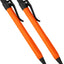 Bolígrafo clicker naranja resistente pack 2