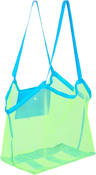 Bolsa playa malla a prueba de arena 15x9 plegable