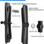 Brazo doble enchufe aluminio 6.7" comp soportes RAM