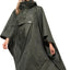 Poncho impermeable para adultos con capucha