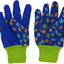 2 Pzas Guantes Jardinería Niños Mariquita Verde Talla M