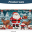 Bandera Navidad 3x5ft doble cara poliéster jardín patio