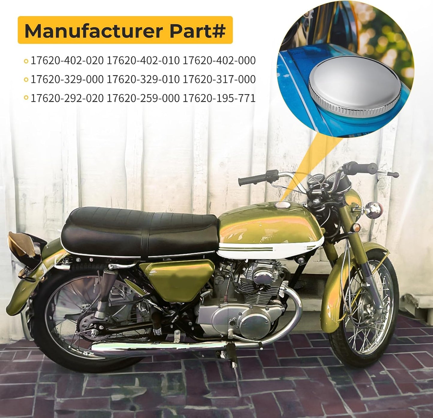 Tapa gasolina Honda FL250 XR75 XL70