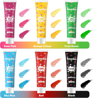 Juego colorante alimentario gel 0.7oz 6 colores