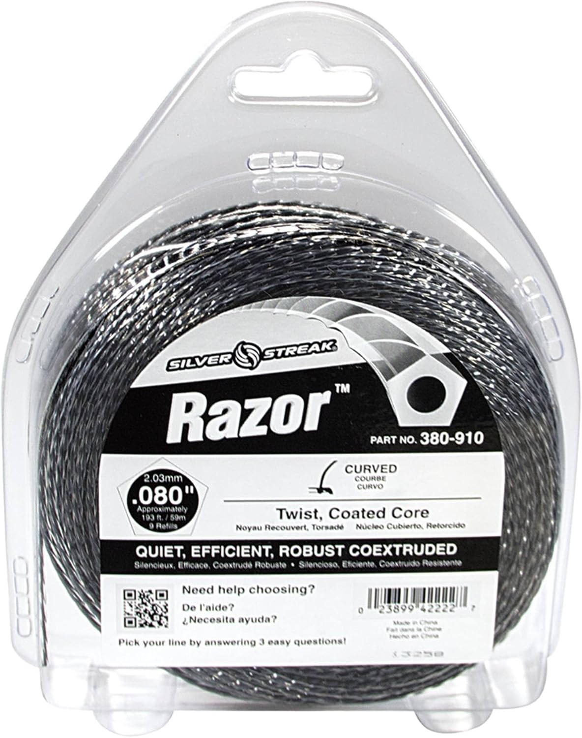 Cortador de barba Silver Streak 0.080 1/2 libra