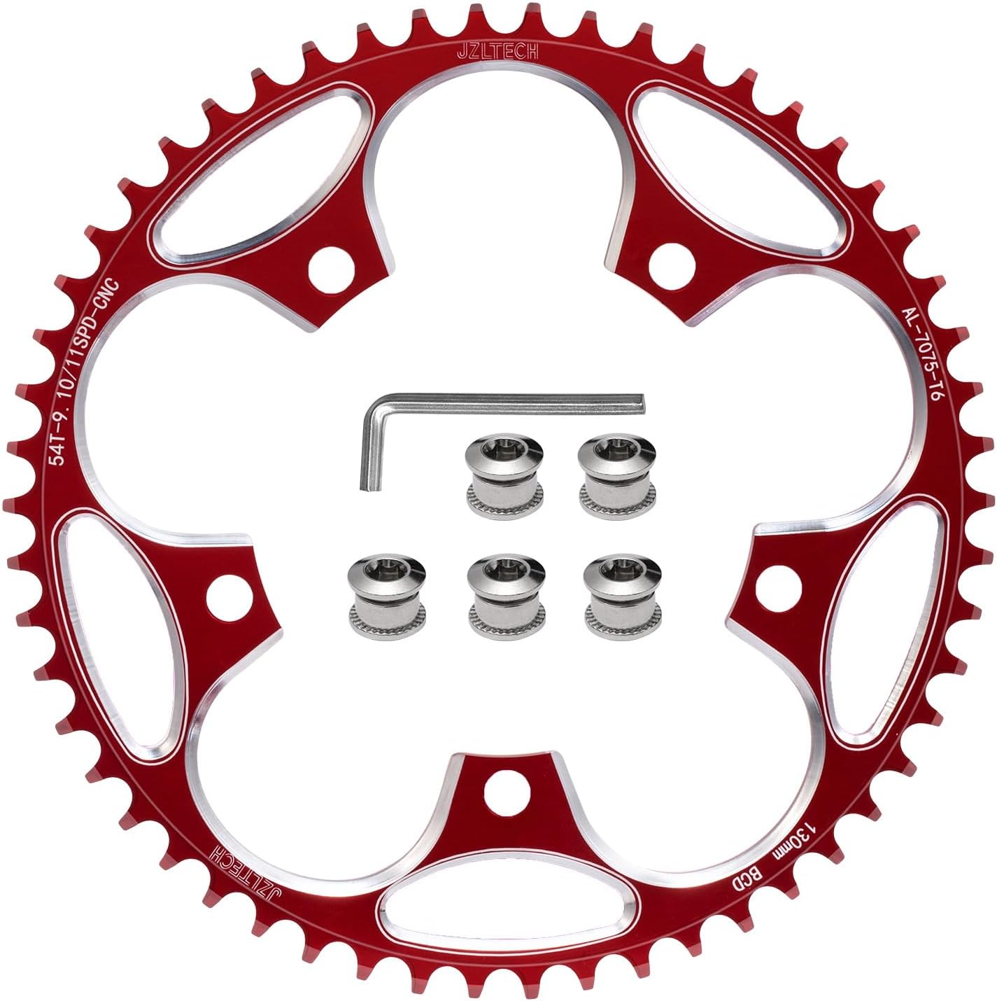 Plato bicicleta carretera 38t a 60t anillo cadena 8-12 vel