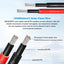 Cable solar 12 AWG 100pies con conector impermeable