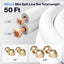 Set líneas mini split 50ft tuberías cobre aislada