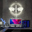 Letrero neón dragón LED regulable USB arte pared