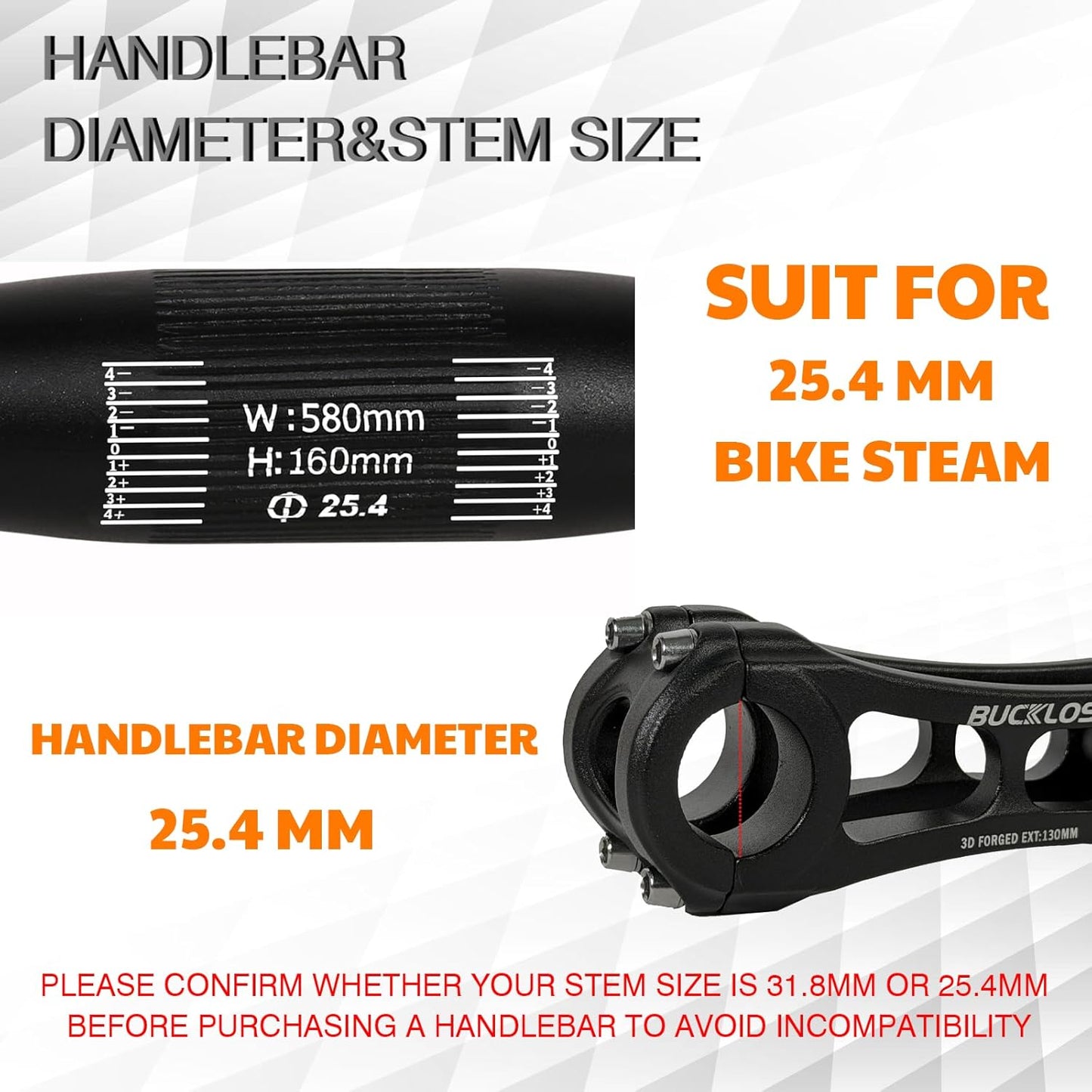 Manillar MTB aluminio 580mm elevado para e-bike