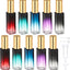 Botella perfume recargable viaje 10ml 5 pzas atomizador vidrio