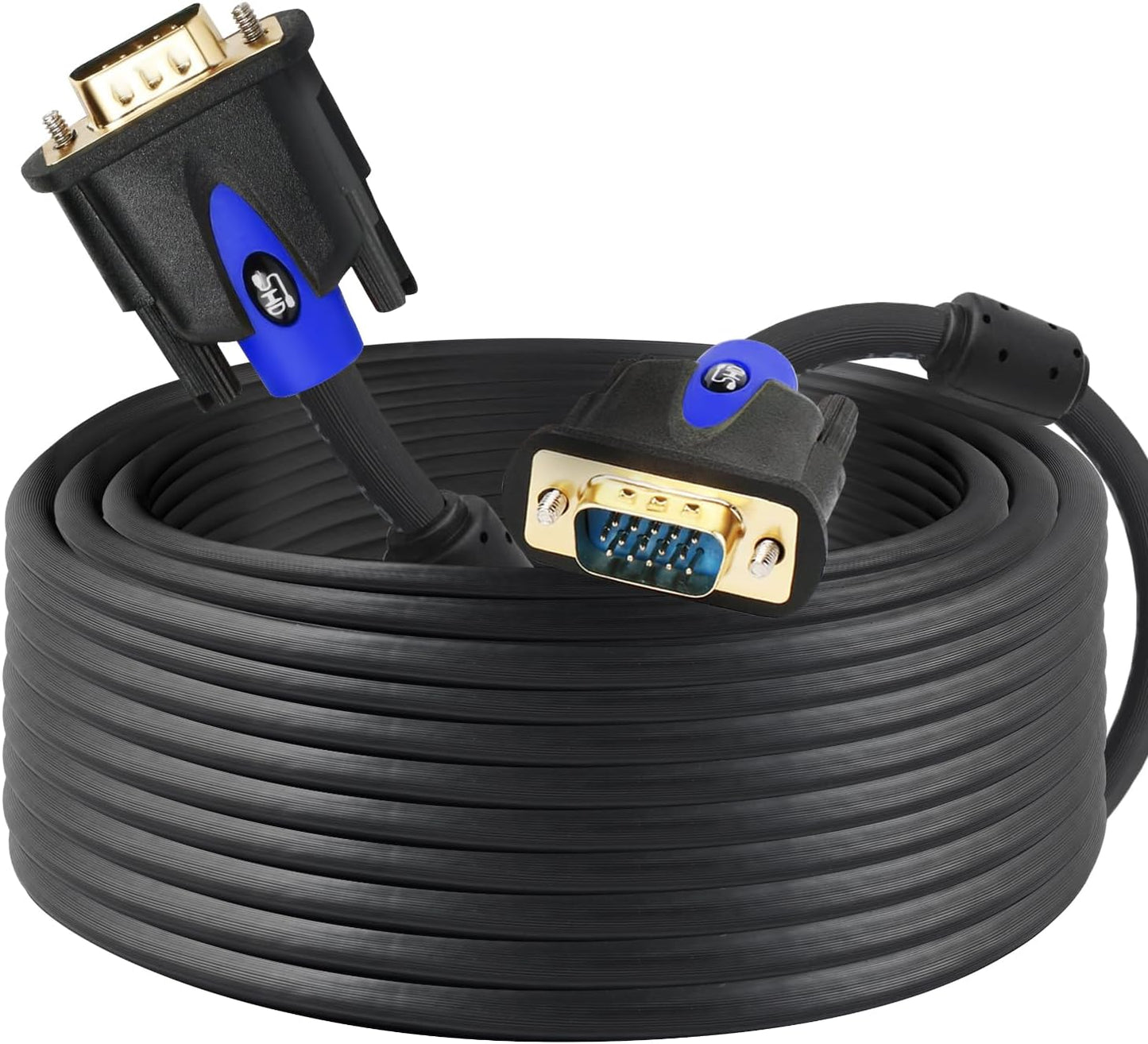Cable VGA HD15 para PC portátil TV proyector 50ft
