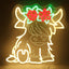 Letrero neón vaca montaña luces LED USB decoración niños