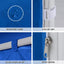 Toldo lateral 10x10ft para tienda campaña color azul