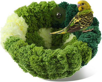 Nido colgante para pájaros invierno material duradero